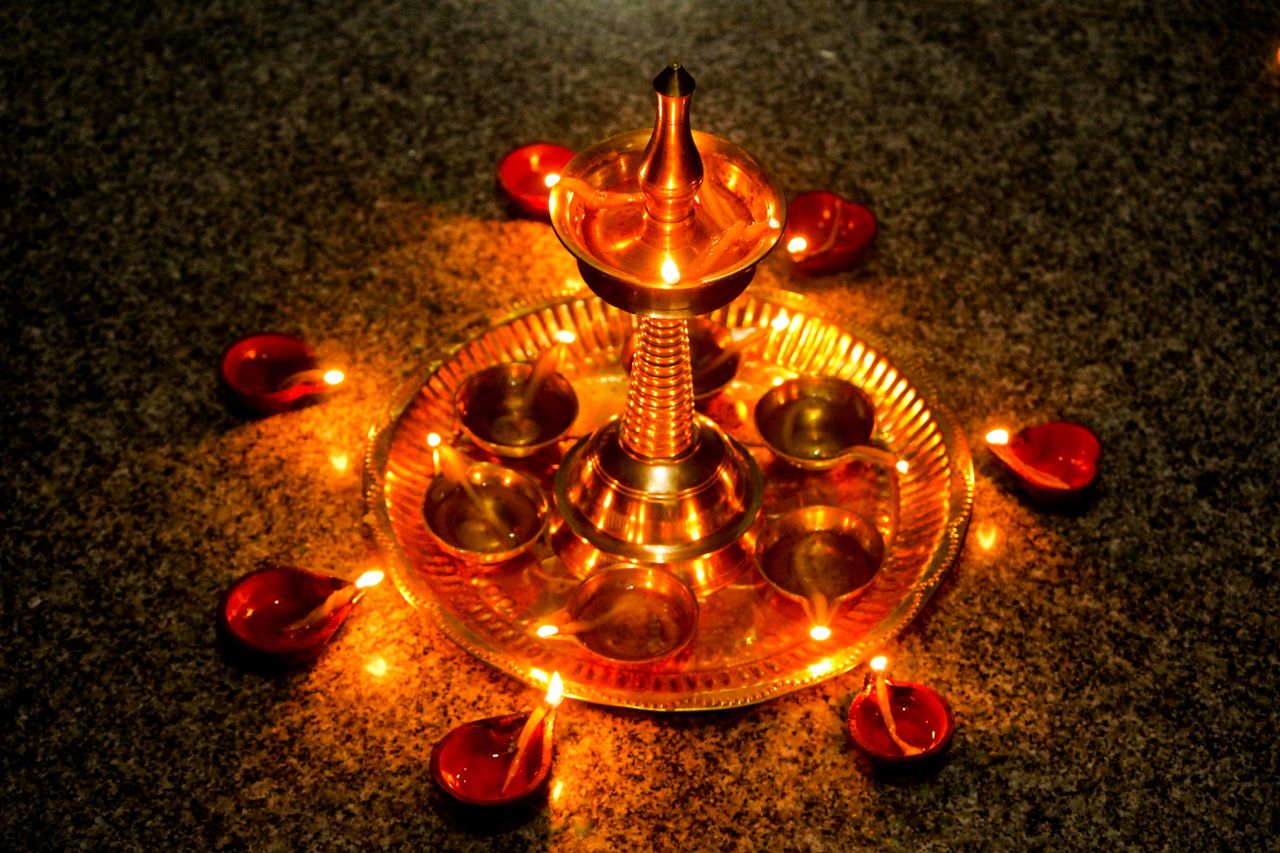 Kerala Nilavilakku Oil Lamp